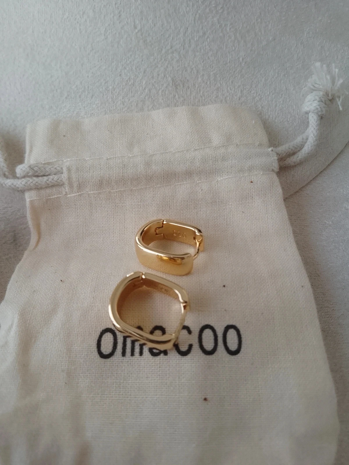 925 verguld Omacoo oorbellen – photo 5